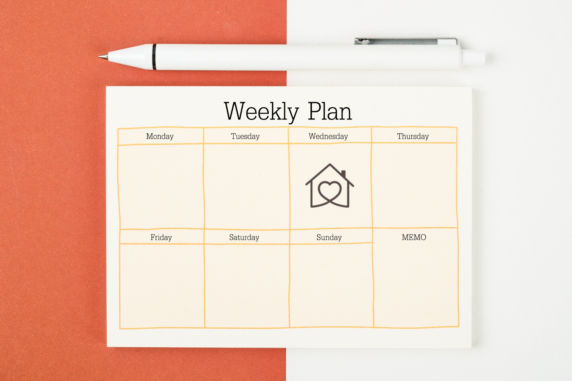 Weekly plan